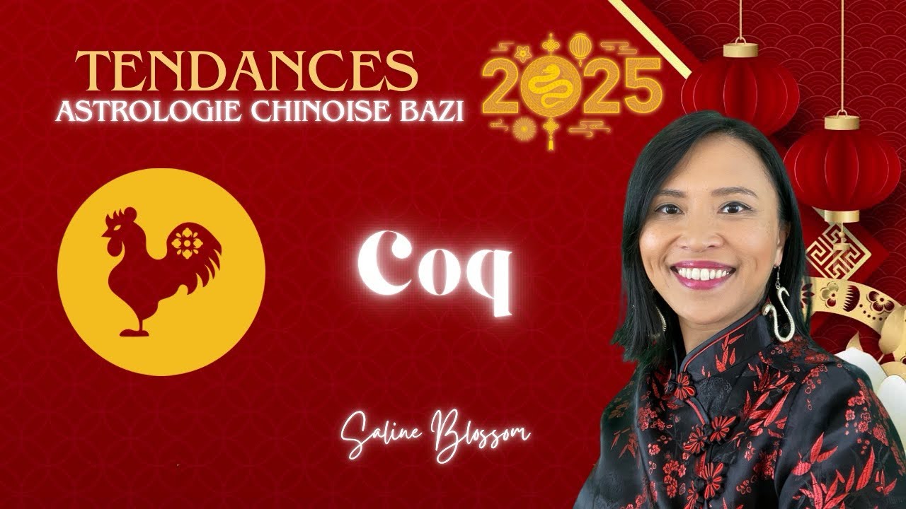 Nouvel An Chinois 2025 | Astrologie BaZi | Serpent de Bois | Signe du Coq 🐓| Saline Blossom