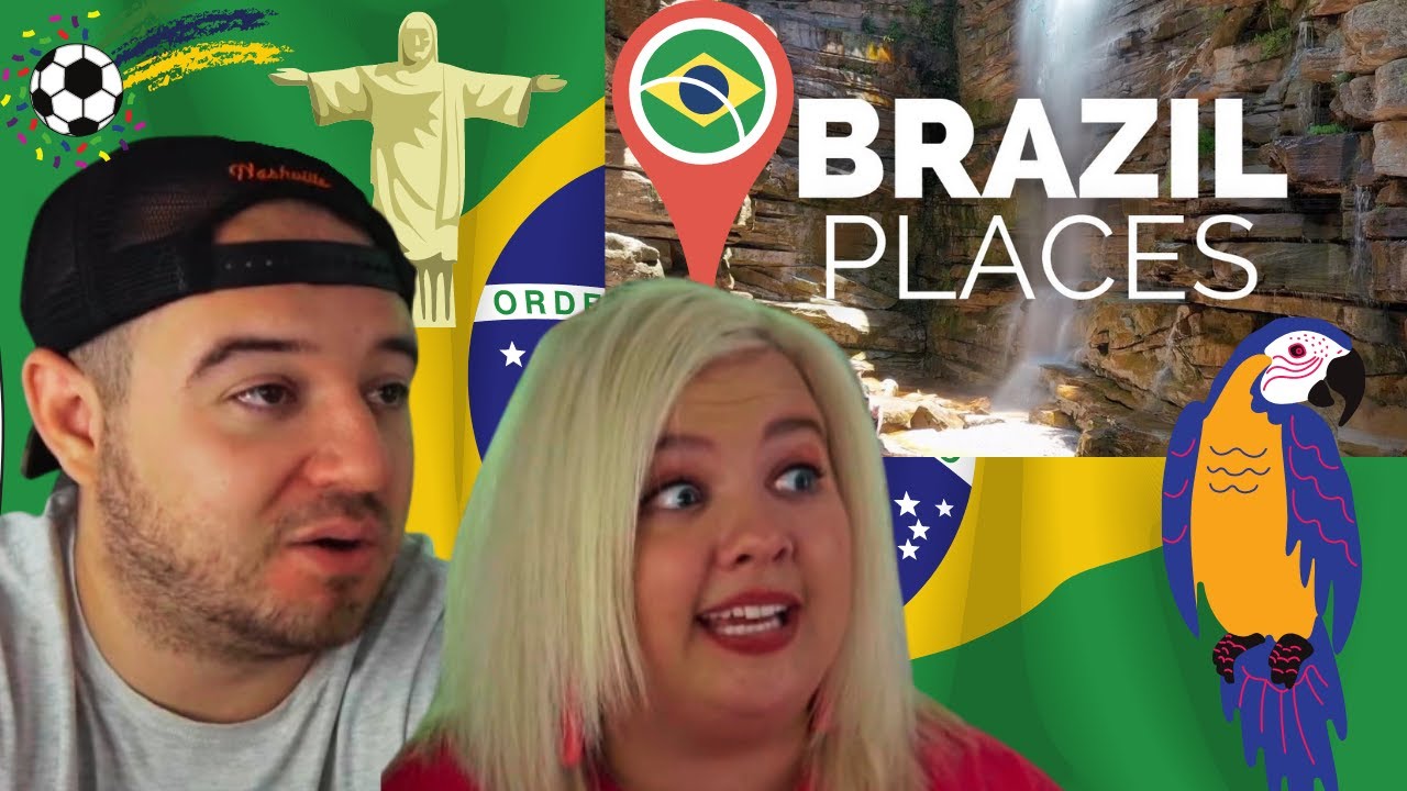 10 BEST PLACES TO VISIT IN BRAZIL | COUPLE REACTION VIDEO