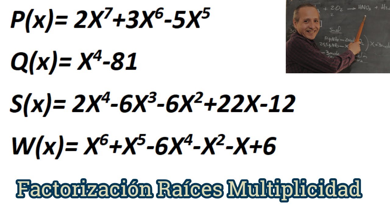 Factorización de Polinomios Raíces Multiplicidad Todo lo que Debés Saber