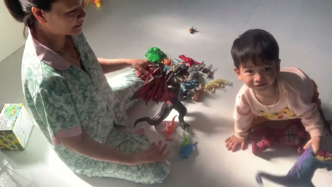 Mon and mom :chơi các con vật cùng mẹ ngày chủ Nhật 