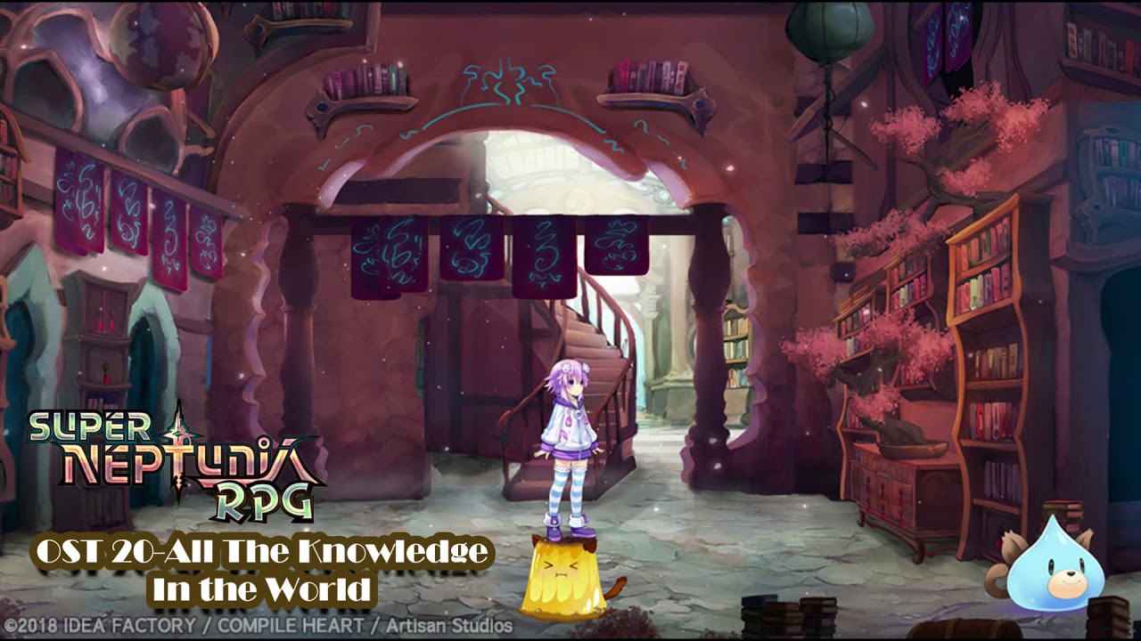 Super Neptunia RPG OST 20-All the Knowledge in the World
