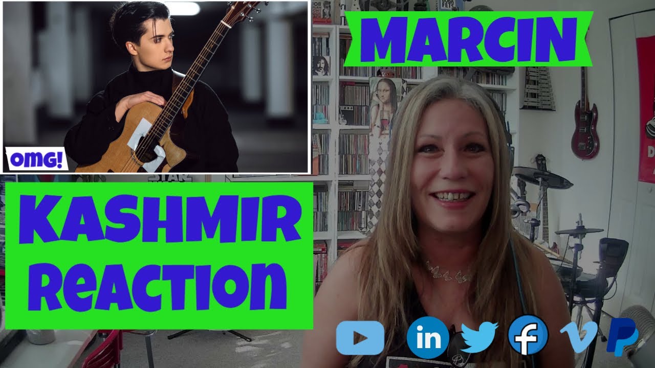 MARCIN Reaction KASHMIR on 1 Guitar Fingerstyle Zeppelin кавер TSEL MARCIN PATRZALEK Reaction T...