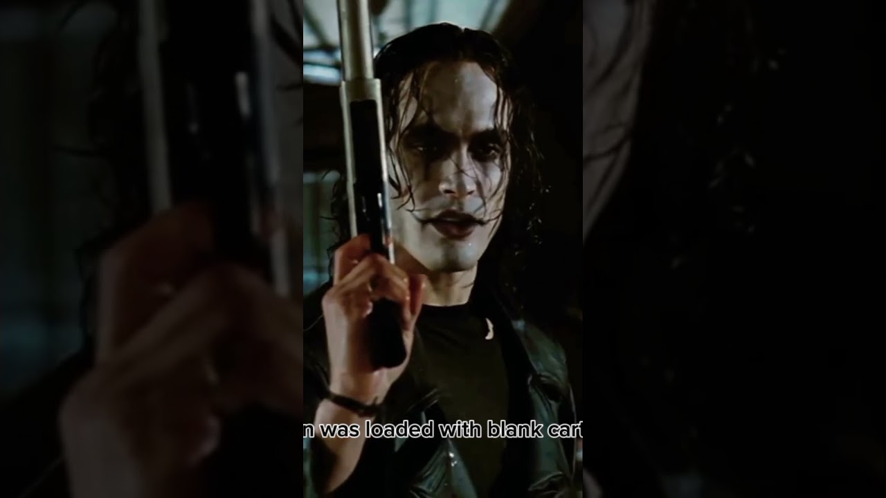 Secret Of How Brandon Lee Was Mistakenly Shot While Filming Crow 1993.