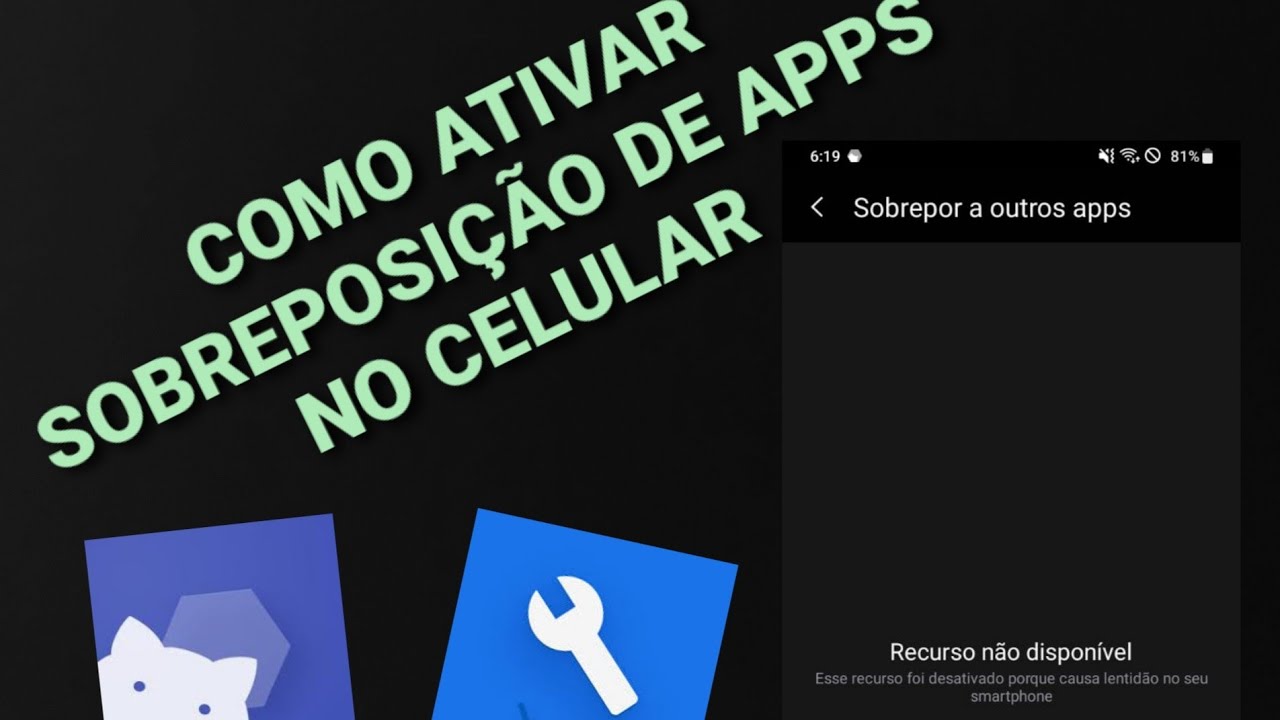 COMO ATIVAR SOBREPOSIÇÃO DE APPS NO CELULAR sem ROOT 2024 #sansung#realme#motog