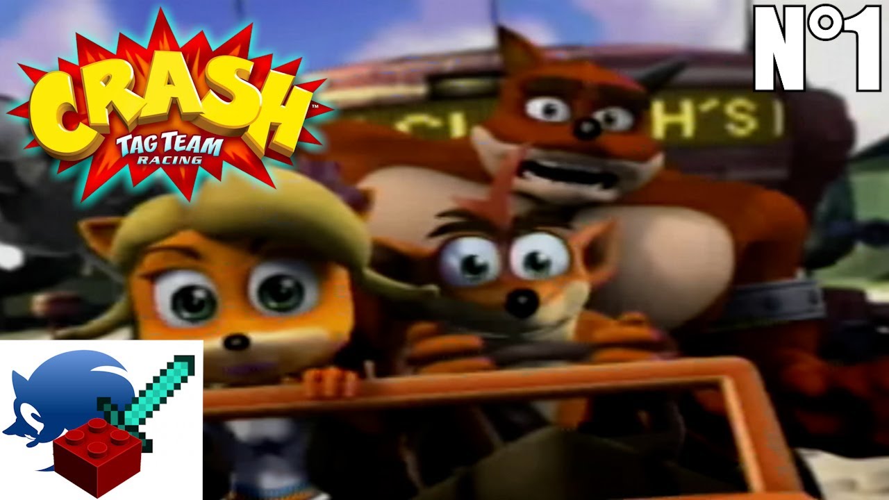 LES BANDICOOTS RETOURNENT EN COURSE - ep1 Crash Tag Team Racing