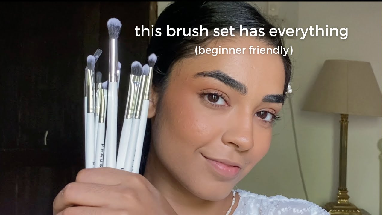 beginner friendly + affordable Professional Makeup Brush Set | PRAUSH Beauty |Honest review | 2023
