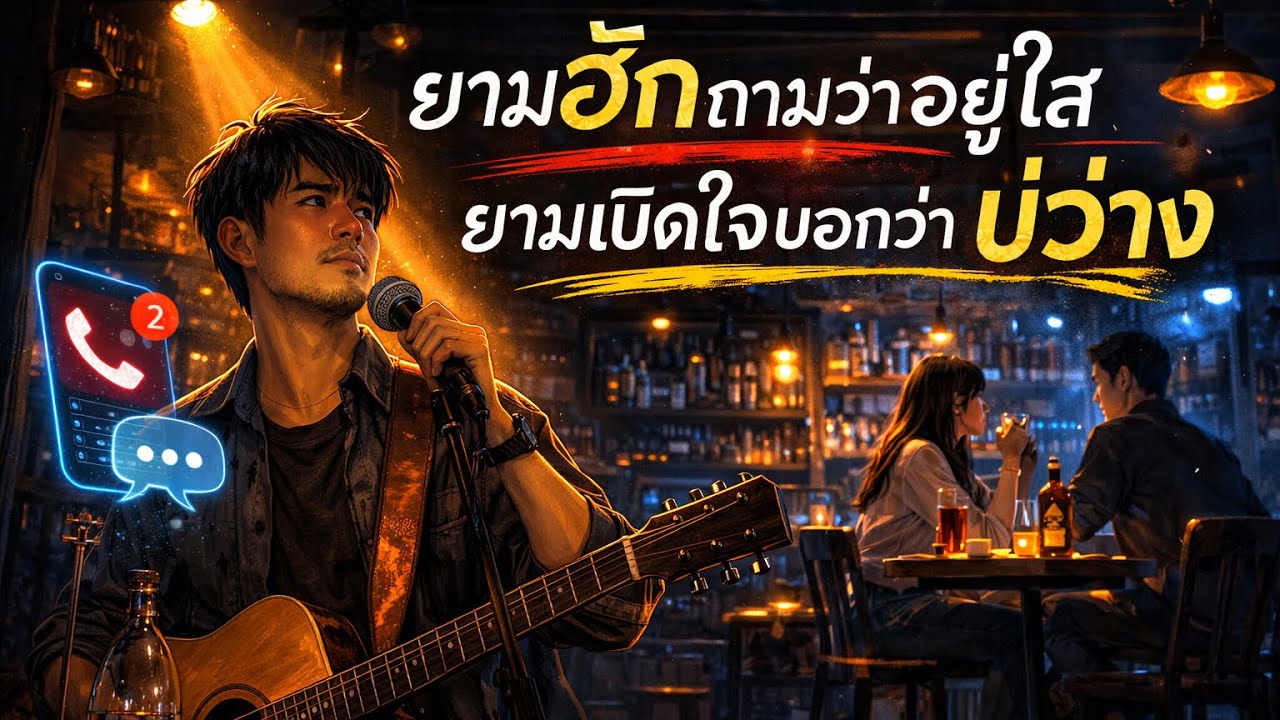 ยามฮักถามว่าอยู่ไส ยามเบิดใจบอกว่า บ่ว่าง | อีสานอินดี้ร็อค อกหักเงียบๆที่เจ็บที่สุด