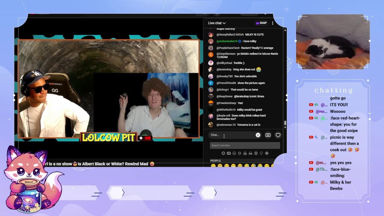 LOLCOW LIVE WITH FOODIE AND ALR BEAUTY!!