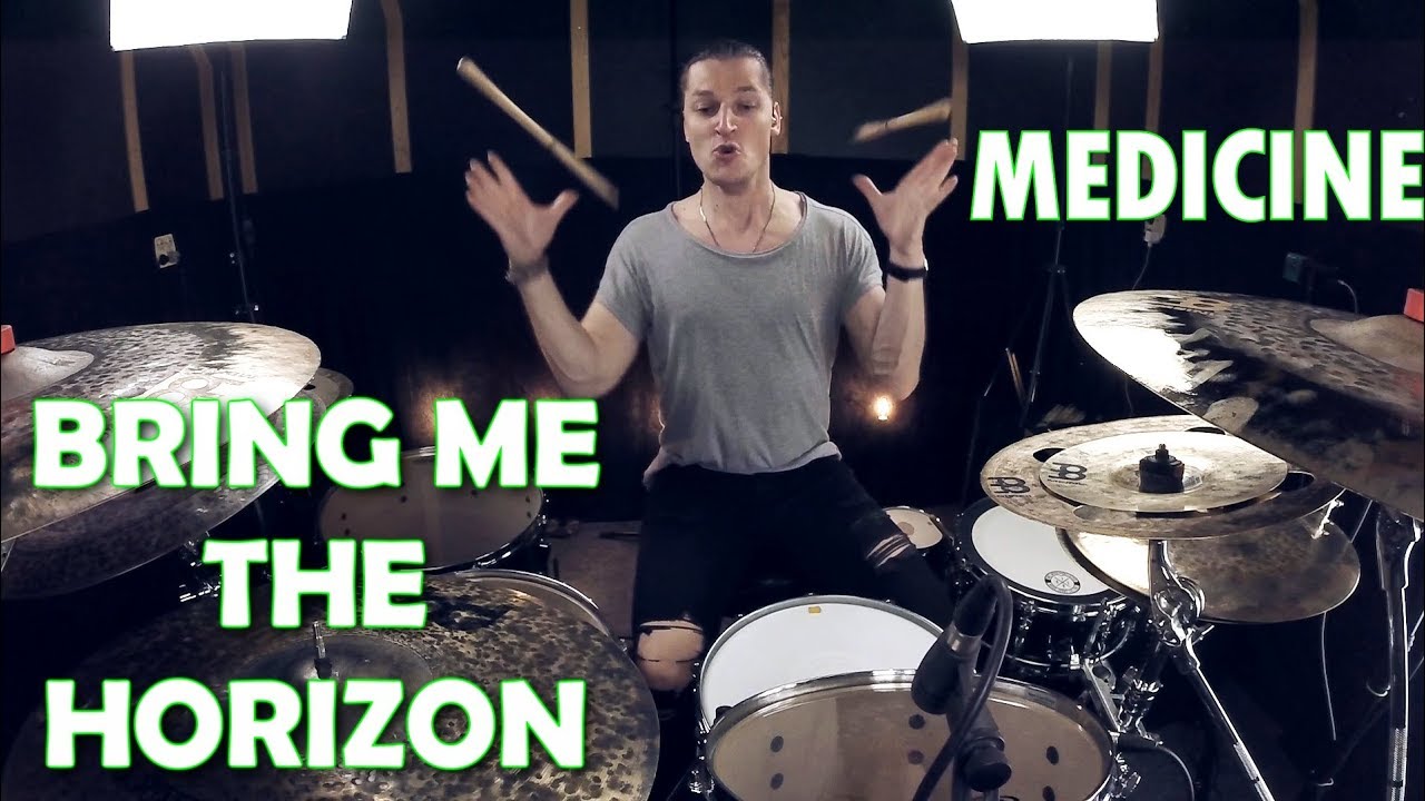 BRING ME THE HORIZON - MEDICINE (Drum cover) - Simon Aspsund
