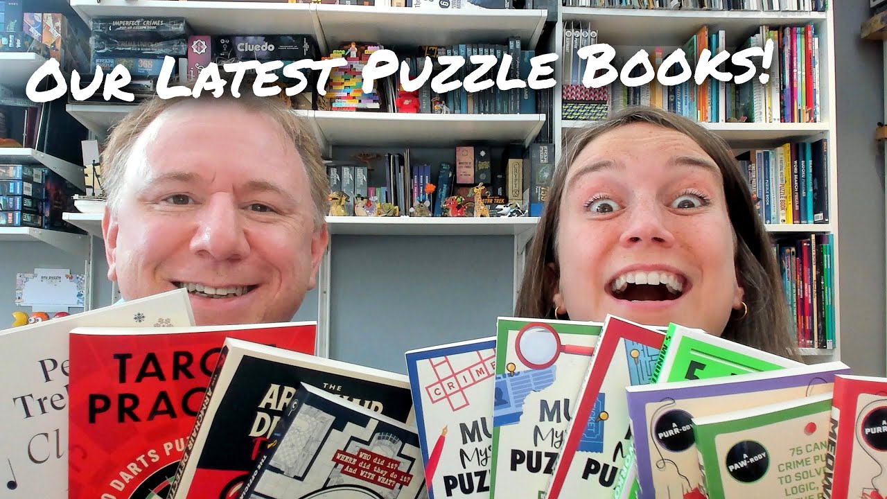 Purrdle, Woofdle, Cluedo, Murder Mystery, Brain Workout, Armchair Detective & more - our new books