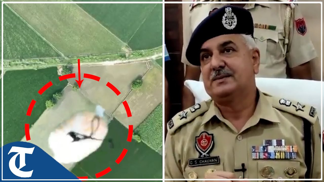 Drone from Pakistan drops drugs in Punjab's Tarn Taran, watch never seen before visuals