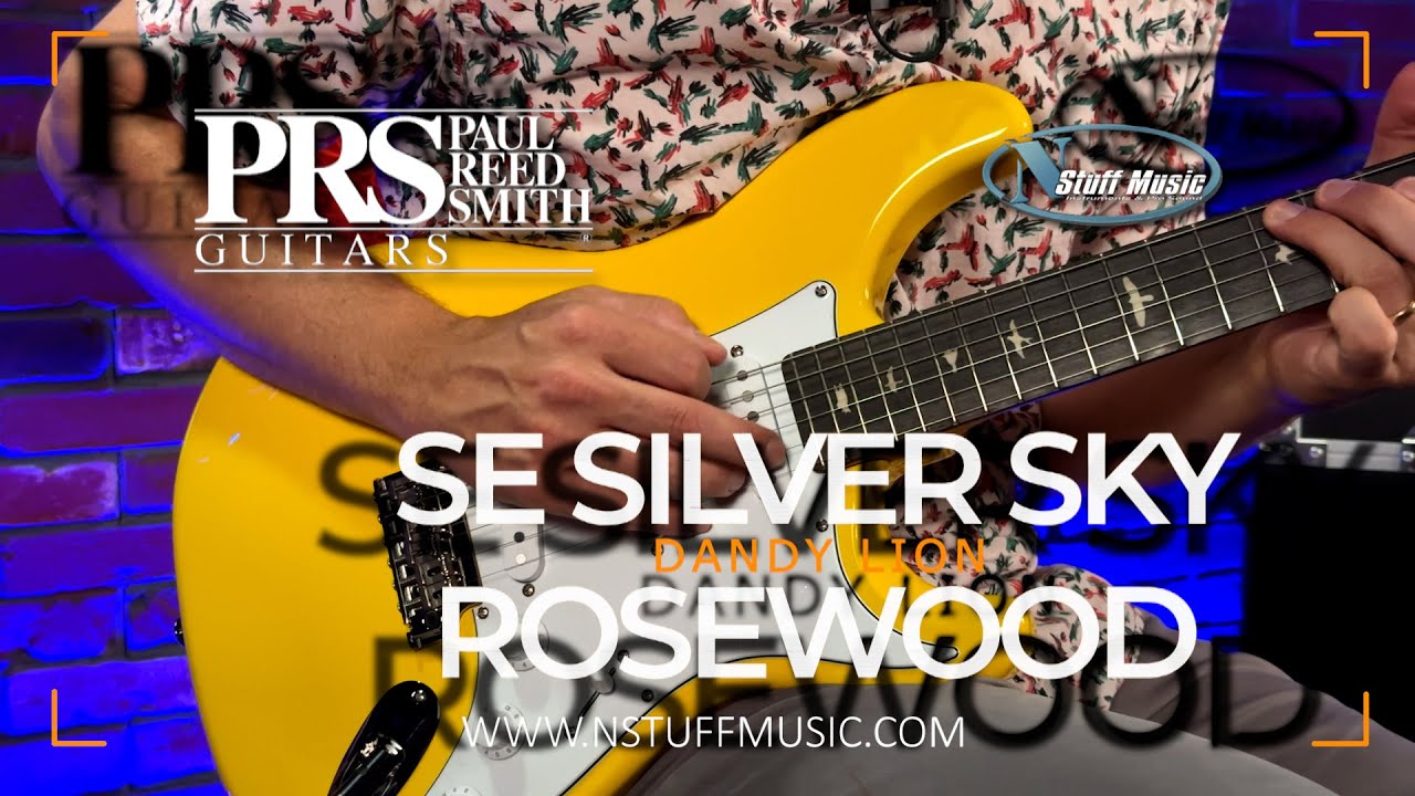 PRS SE Silver Sky Rosewood - Dandy Lion