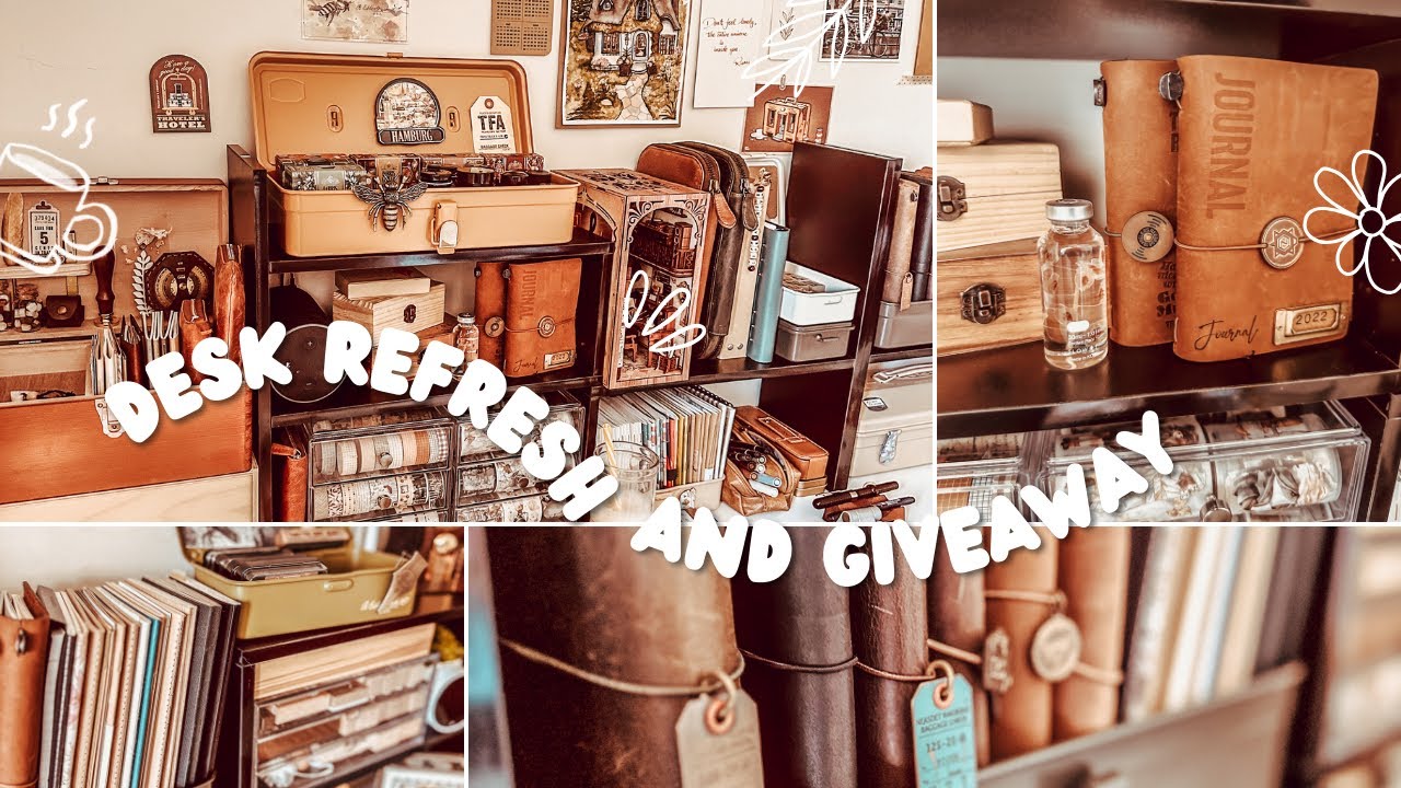 Desk Refresh with The Outsiders Journey | Giveaway | Office Organising