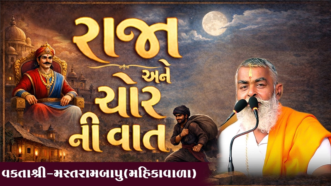 રાજા અને ચોર ની વાત ll Motivational Speech || Mastrambapu Gondaliya