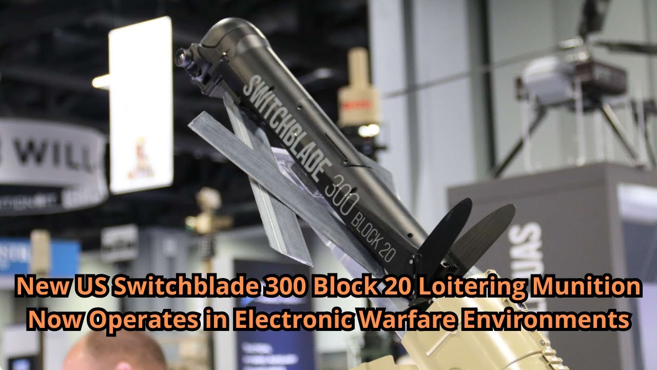 Nowa amerykańska amunicja krążąca Switchblade 300 Block 20 operuje już w warunkach walki elektron...