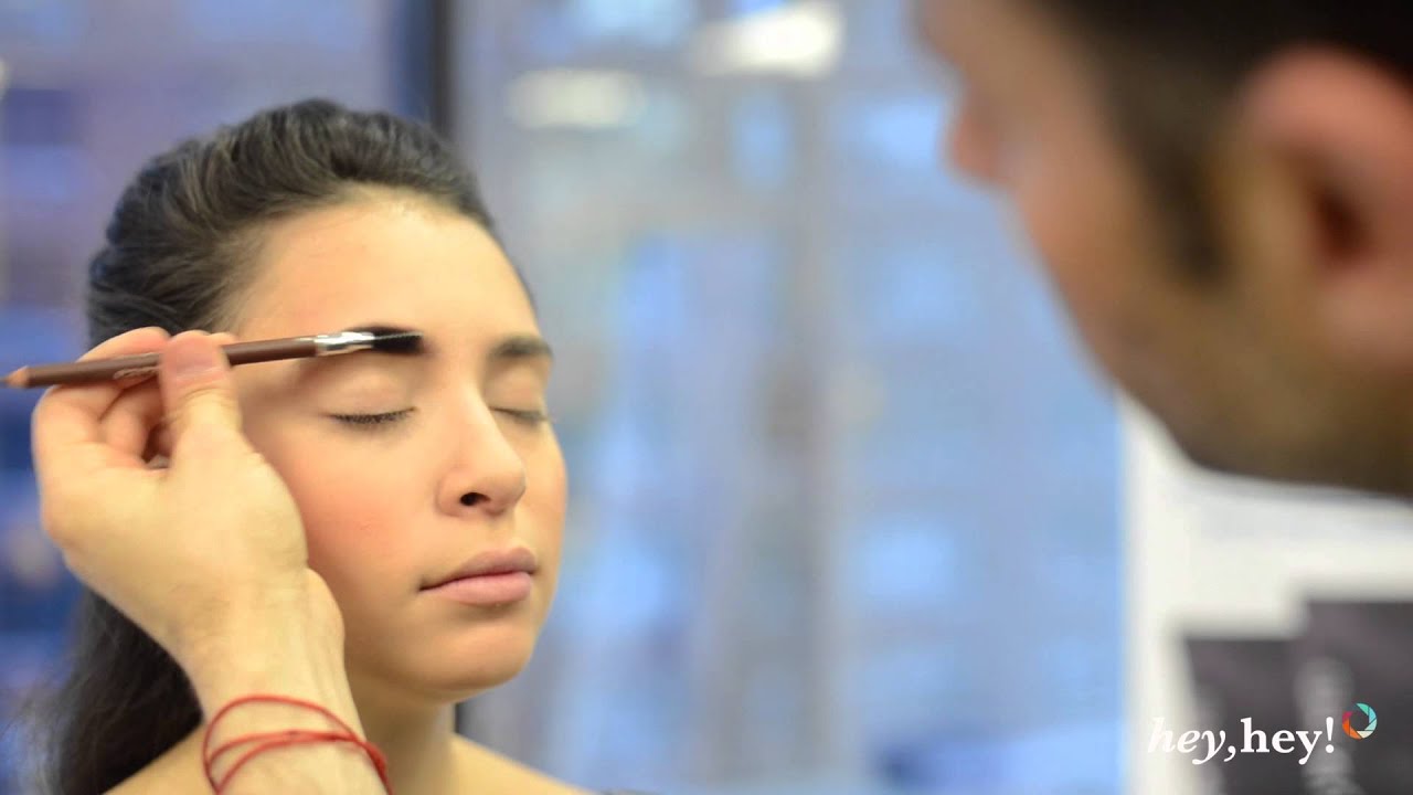 Cargo Cosmetics Tutorial: Winter Nude Makeup and Lips with Strong Brow