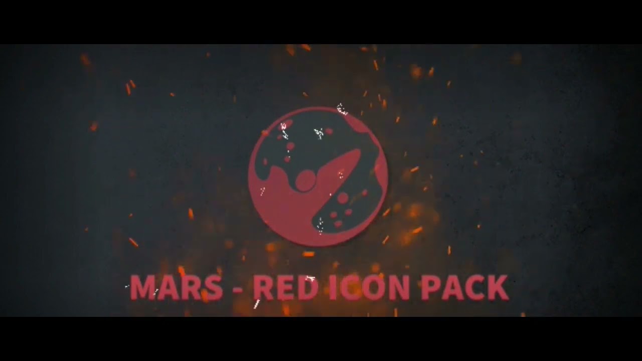 Mars - Red Icon Pack: The Best Paid Icon Pack for Android 2023! #shorts