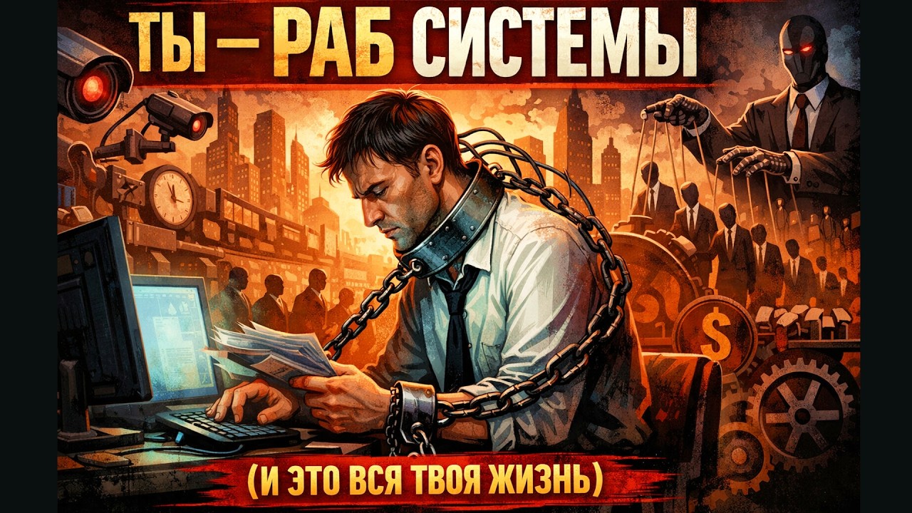 ТЫ — РАБ СИСТЕМЫ (И ЭТО ВСЯ ТВОЯ ЖИЗНЬ) | Жутко правдивая история