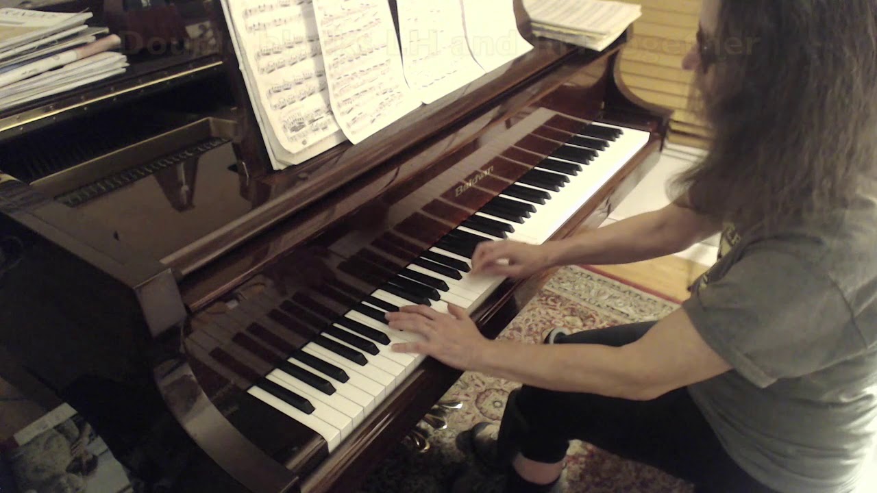 (HD) Piano Technique:  Arpeggio clusters Eb, Ab, and Db Flat Major (Legato to Staccato)