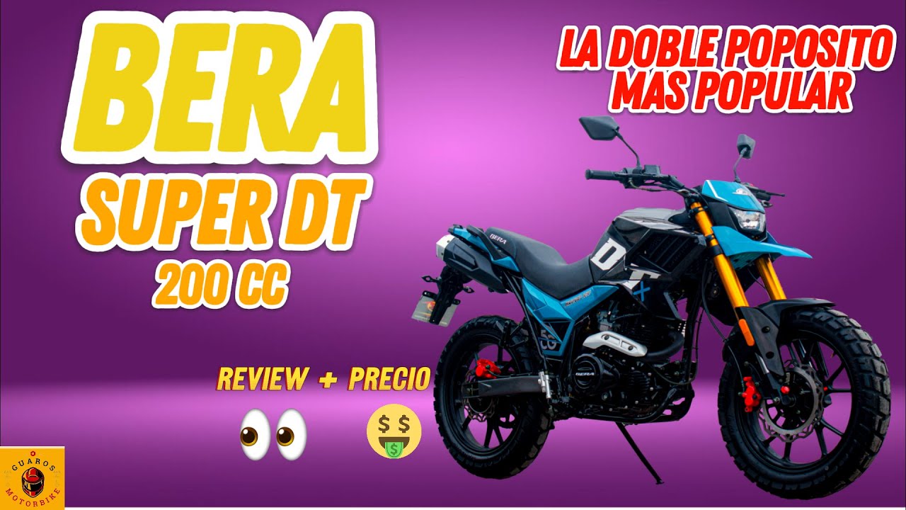 Bera Super DT 200cc 2023 La Doble Propósito Más Dura! Review + Precio