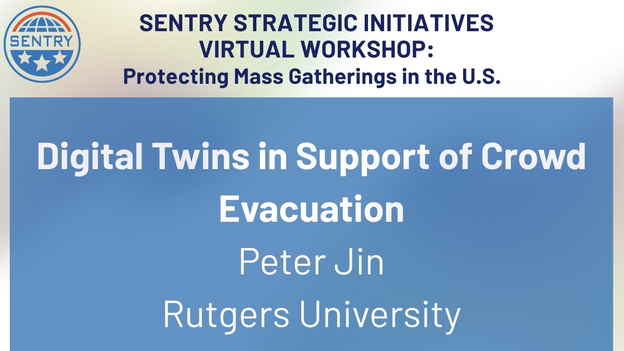 Crowd Evacuation: Peter Jin, Rutgers University
