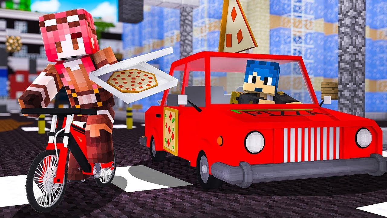 CONSEGNIAMO LE PIZZE SU MINECRAFT!! *FANTASTICO*