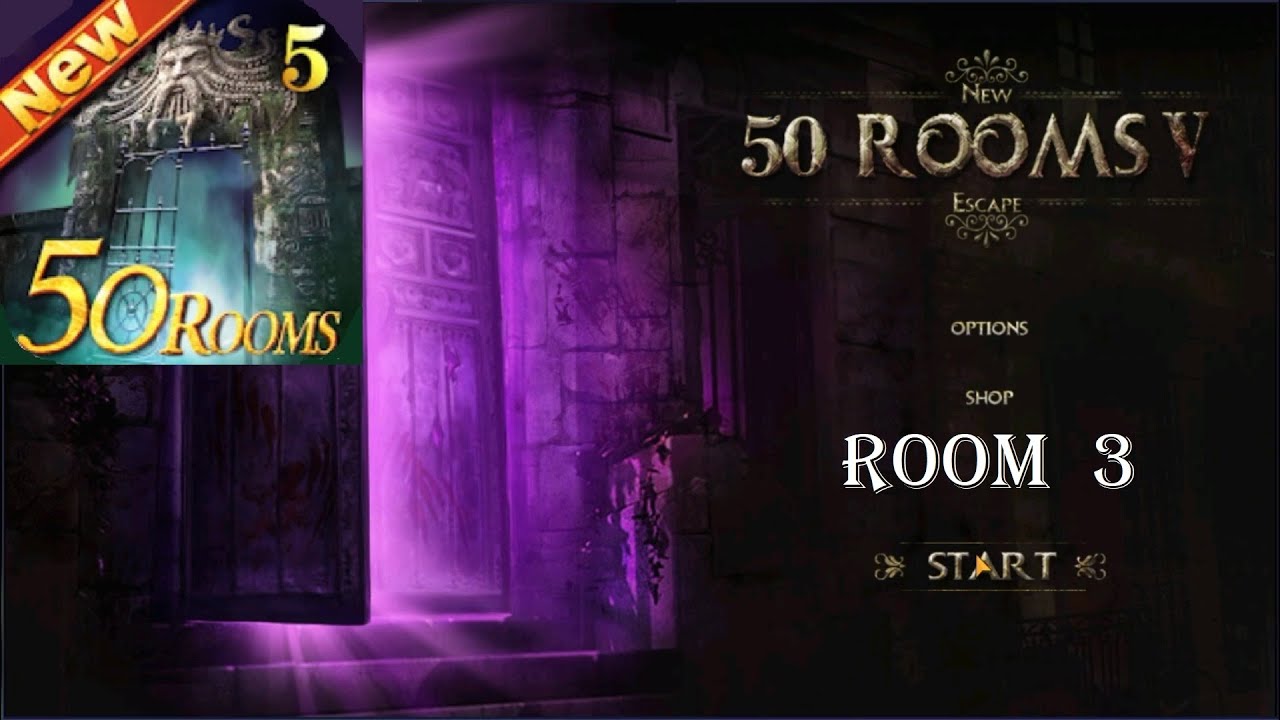 New 50 Rooms Escape V level 3 walkthrough.