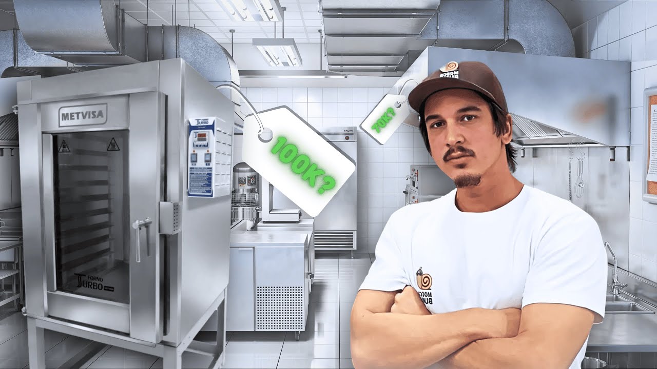 QUANTO CUSTOU MINHA COZINHA INDUSTRIAL PARA CONFEITARIA?