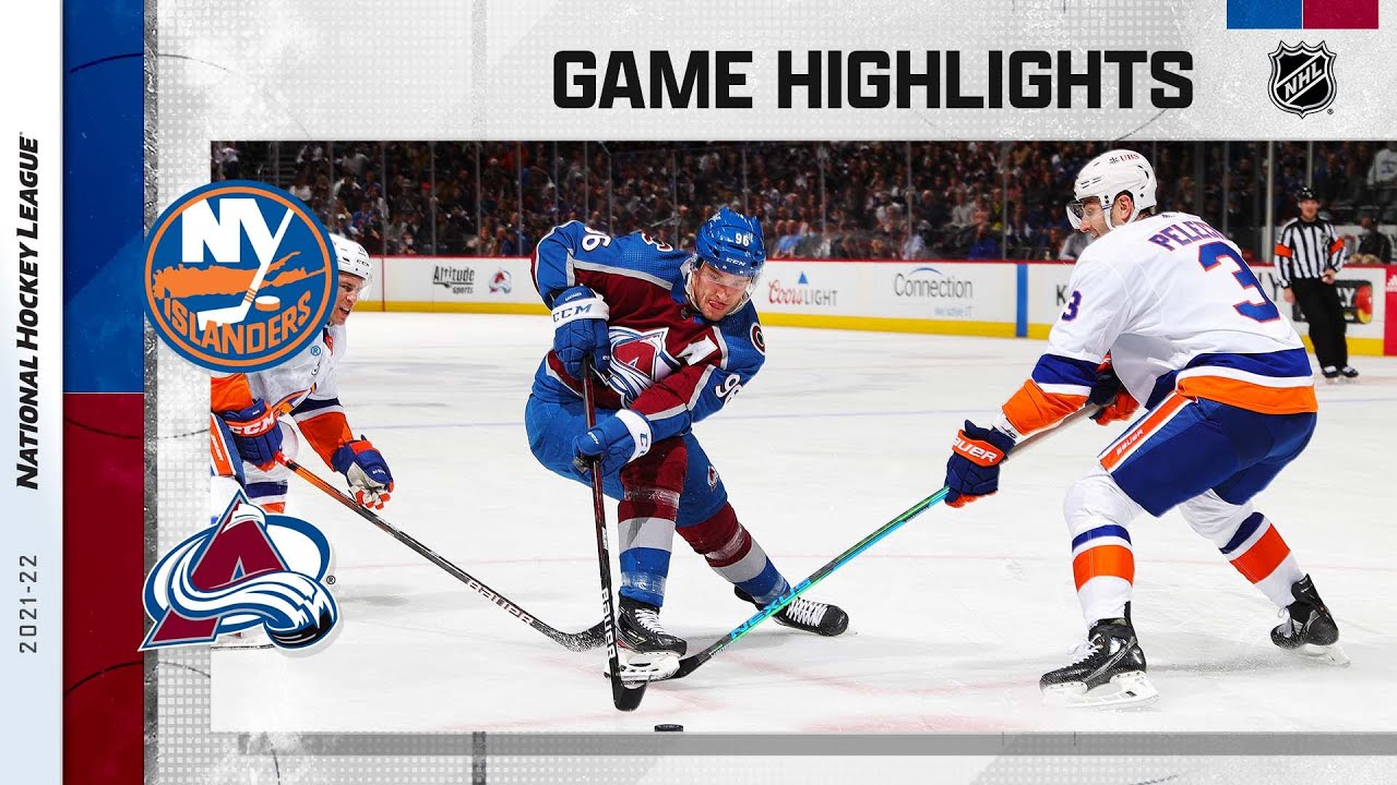 Islanders @ Avalanche 3/1 | NHL Highlights 2022