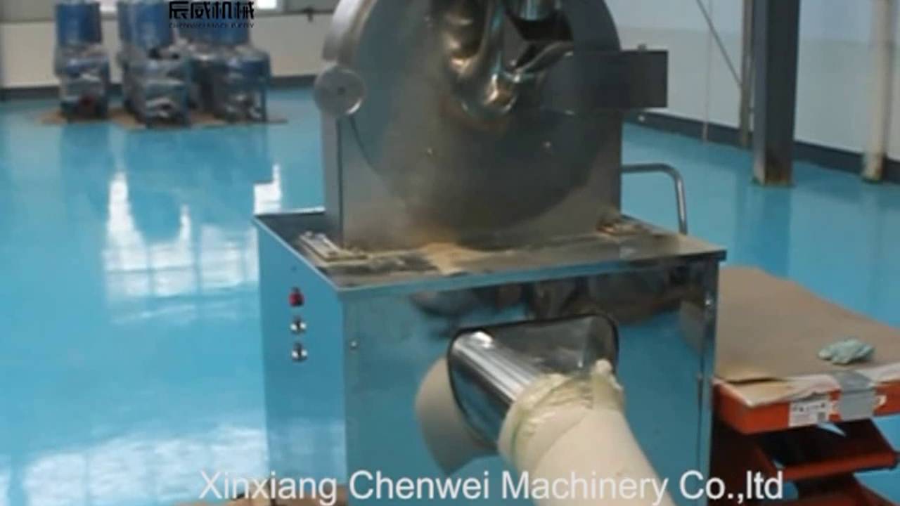 pin mill test video, crushing machine, food pulverizer