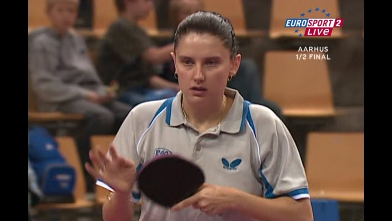 Mihaela Steff - Tamara Boros, 2005 European Table Tennis Championships, Aarhus, semifinal