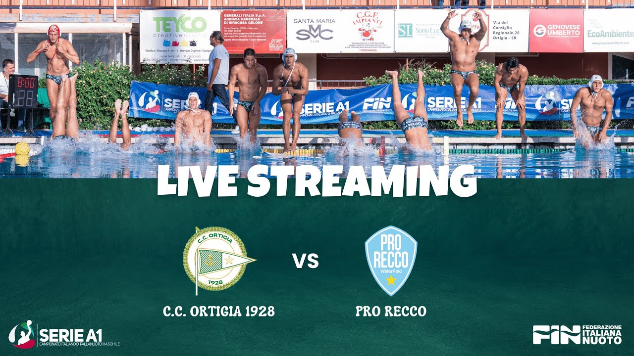 C.C. Ortigia 1928 vs Pro Recco Waterpolo