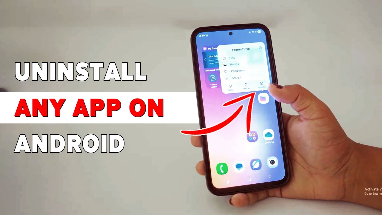 How To Uninstall Any App On Android | Delete Apps From Android 2025