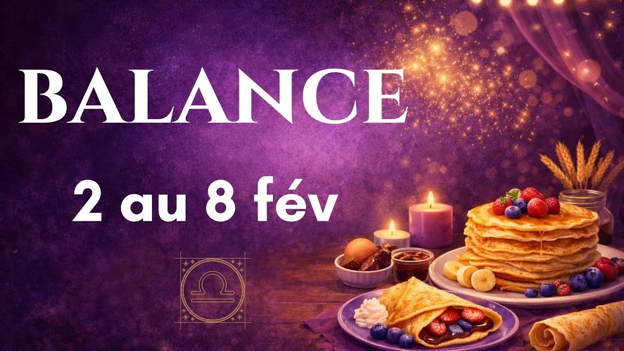 Balance ♎ (2-8 Fév)  BALANCE : Amour & Épreuves ! Tenez bon ! 💪❤️