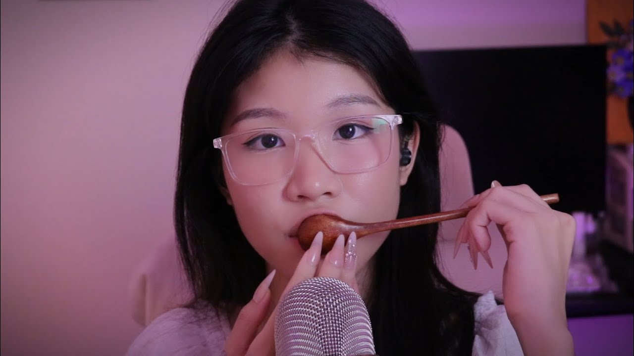 ASMR băng keo, cọ trang điểm, mouthsound, slime, spoon,...
