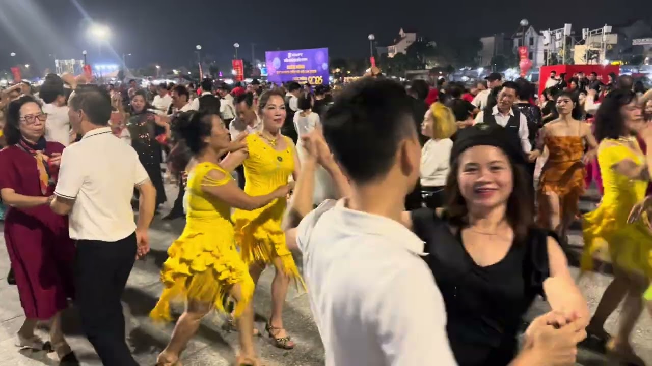 Vũ điệu Cha Cha giao lưu các CLB trong đêm GALA khiêu vũ bước nhảy HỘI LIM 