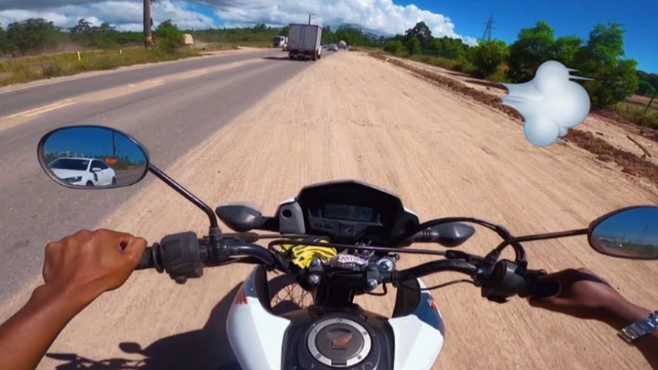 Jogou pra estrada de terra😳