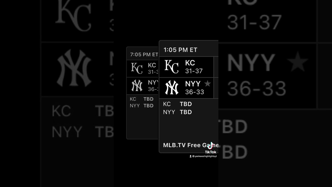 Yankees Schedule 2021