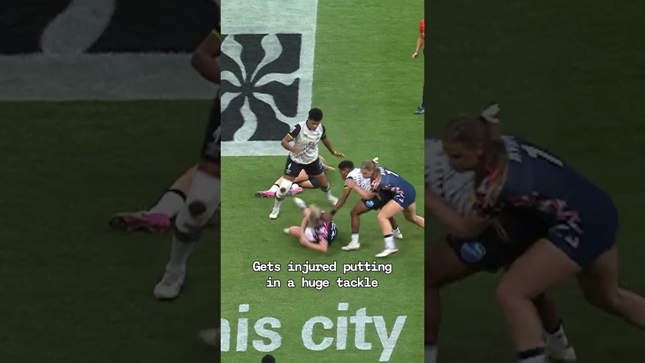 INSANE recovery 😤 #Rugby #HSBCSVNS #Shorts