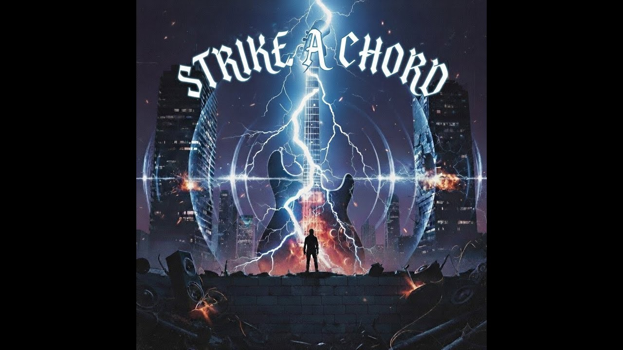 【SunoAI（音楽生成AI）で作曲】ハードロック Hard Rock「STRIKE A CHORD」ストライク ア コード（邦題：お前の魂に響く一撃）