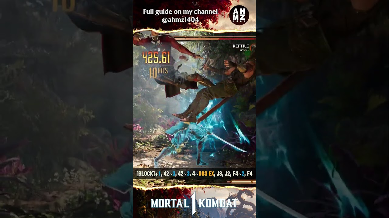 Kenshi 52% 1 bar combo &ndash; Mortal Kombat 1