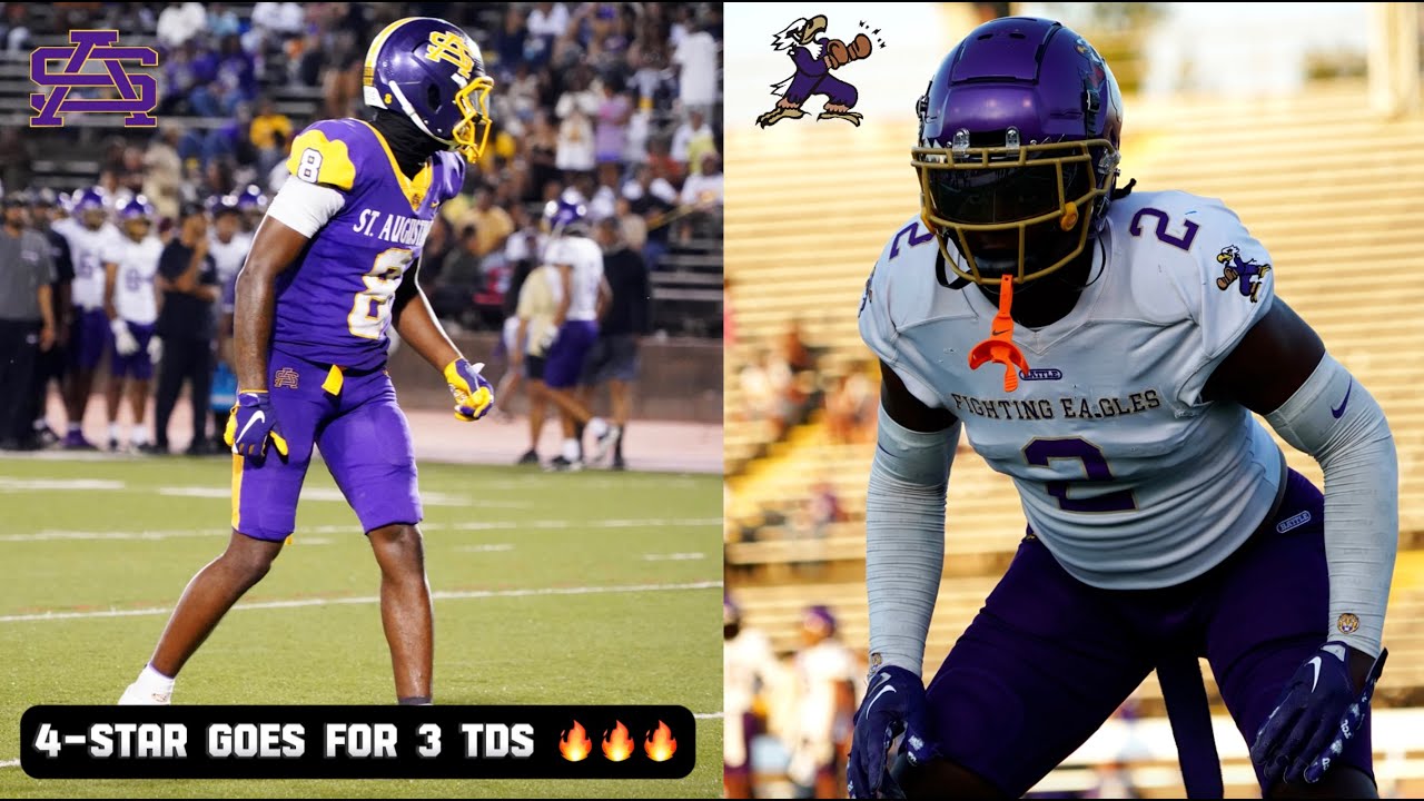 4⭐️ WR Miguel Whitley needs a 5th ⭐️? Bands Turn ALL THE WAY UP 🎺 || St. Augustine vs. Warren Easton