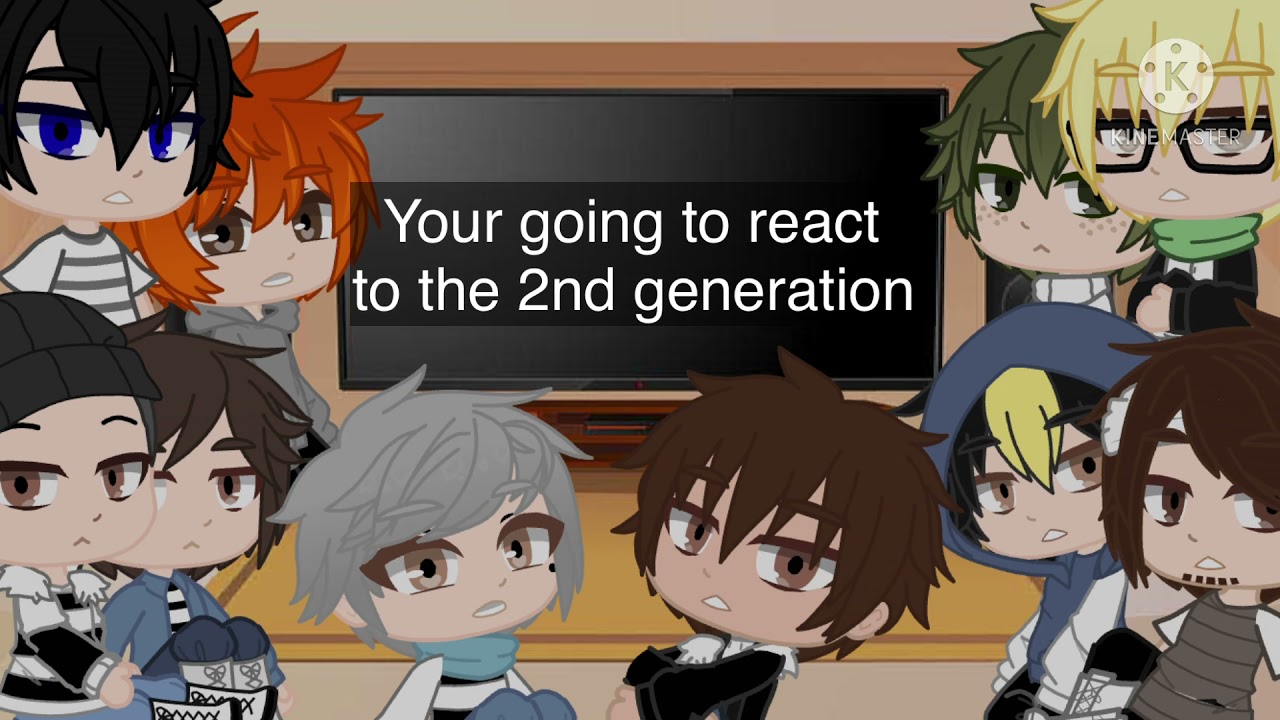 Haikyuu react to 2nd generation * karasuno edition * part 1/5