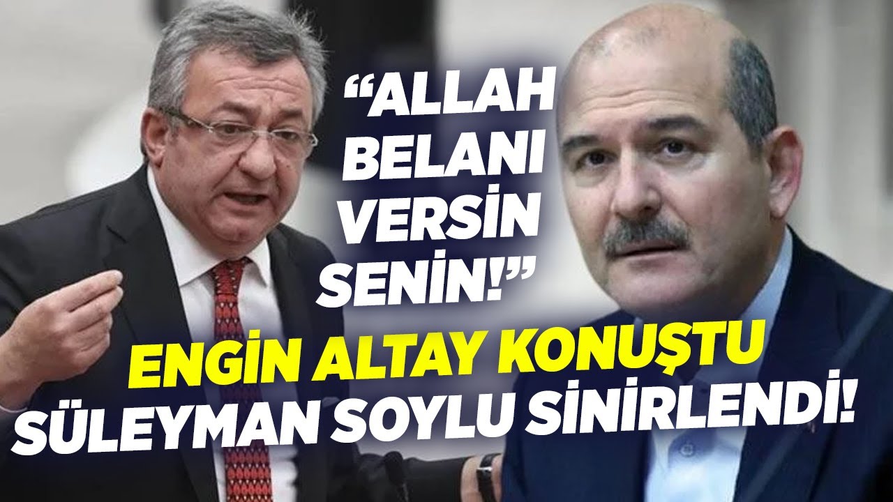 Engin Altay Konuştu, S&uuml;leyman Soylu Sinirlendi! | KRT Haber