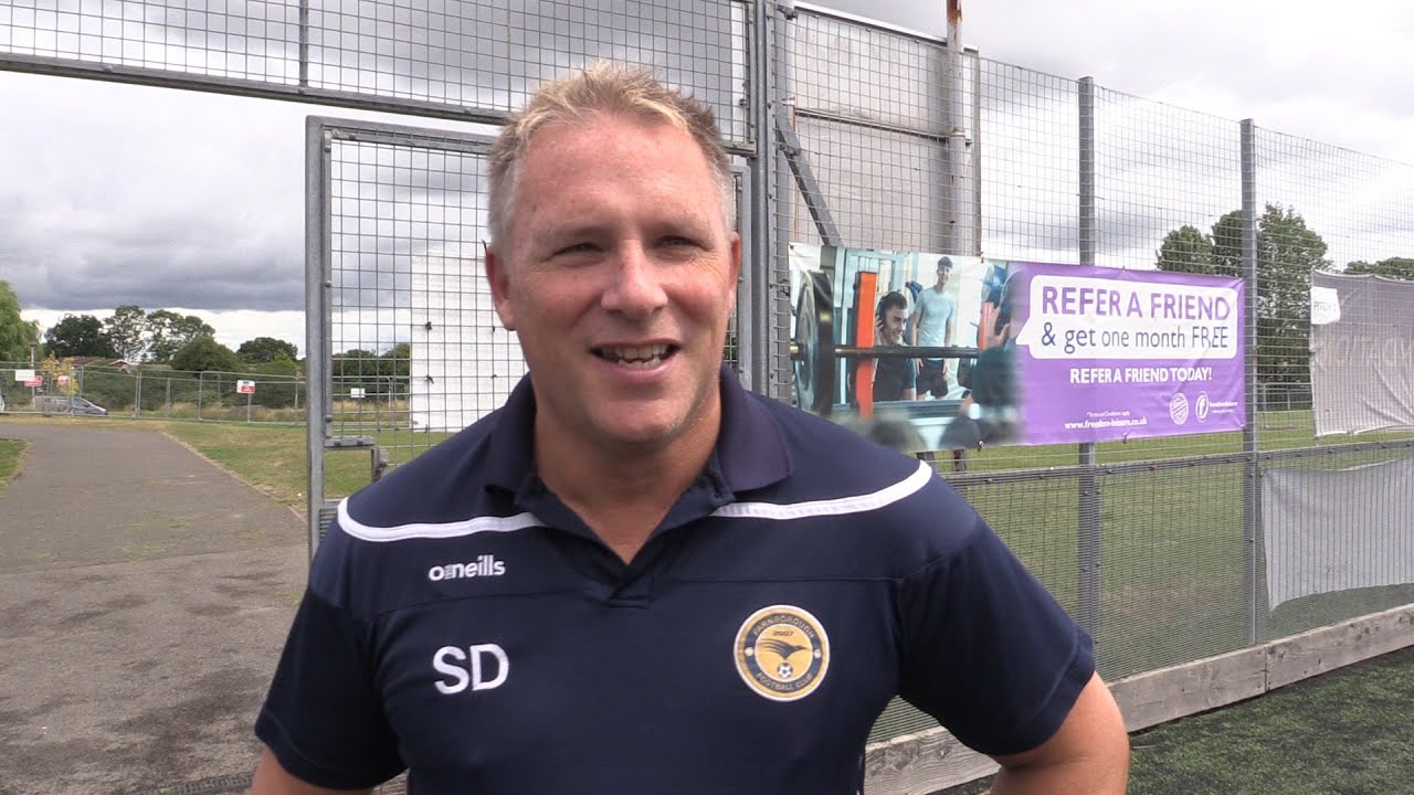 Manager Spencer Day on the first week of Pre-Season