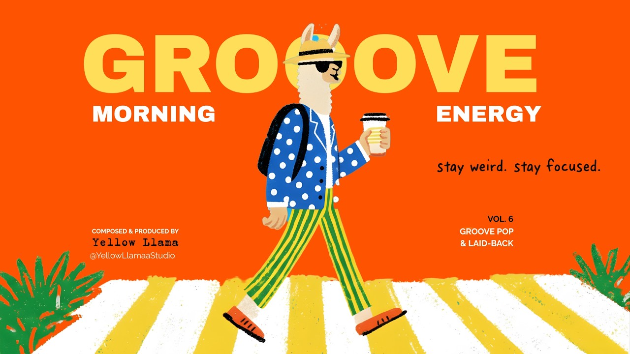 GROOVE POP | JazzHop | Vol.6 | Walking To Work | Yellow Llama