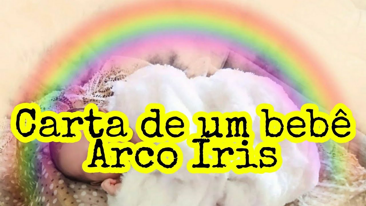 Chá Revelação bebê arco íris