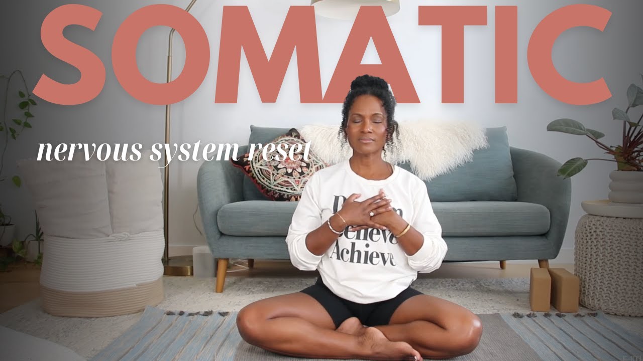 Somatic Yoga, Breath, Gentle Awareness | 10-Min Nervous System Reset Meditation 