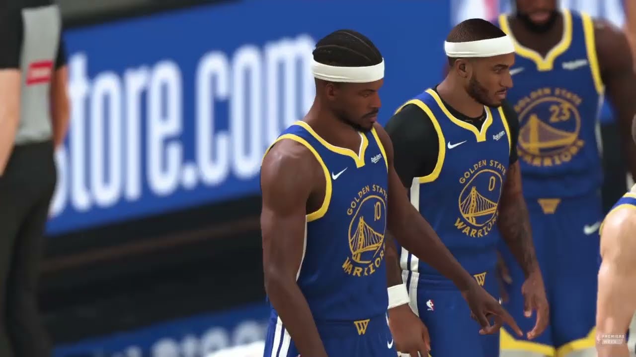 My Warriors Team My Career NBA2K25 GAMEPLAY!