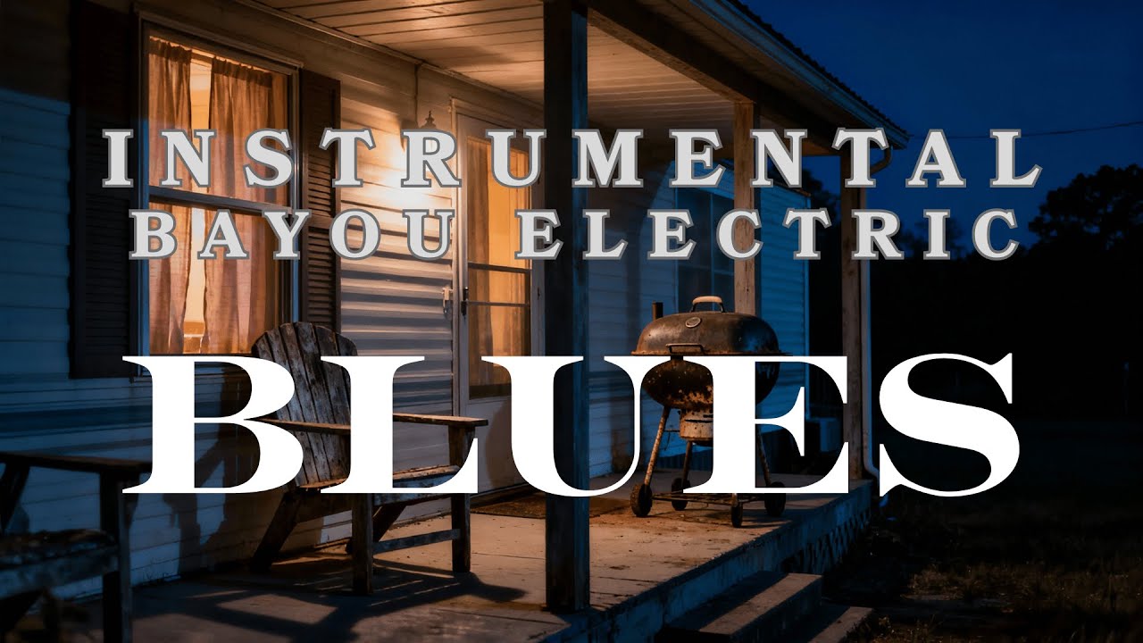 Lazy Afternoon | Smooth Bayou Blues Instrumental • Sultry & Seductive  • Electric Guitar & Harmonica